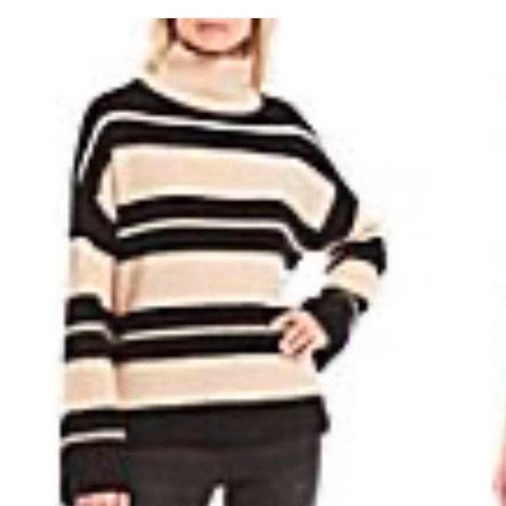 👉 A Loves a Women’s Casual Wool Blend Long Sleeve Striped Sweater Size XS